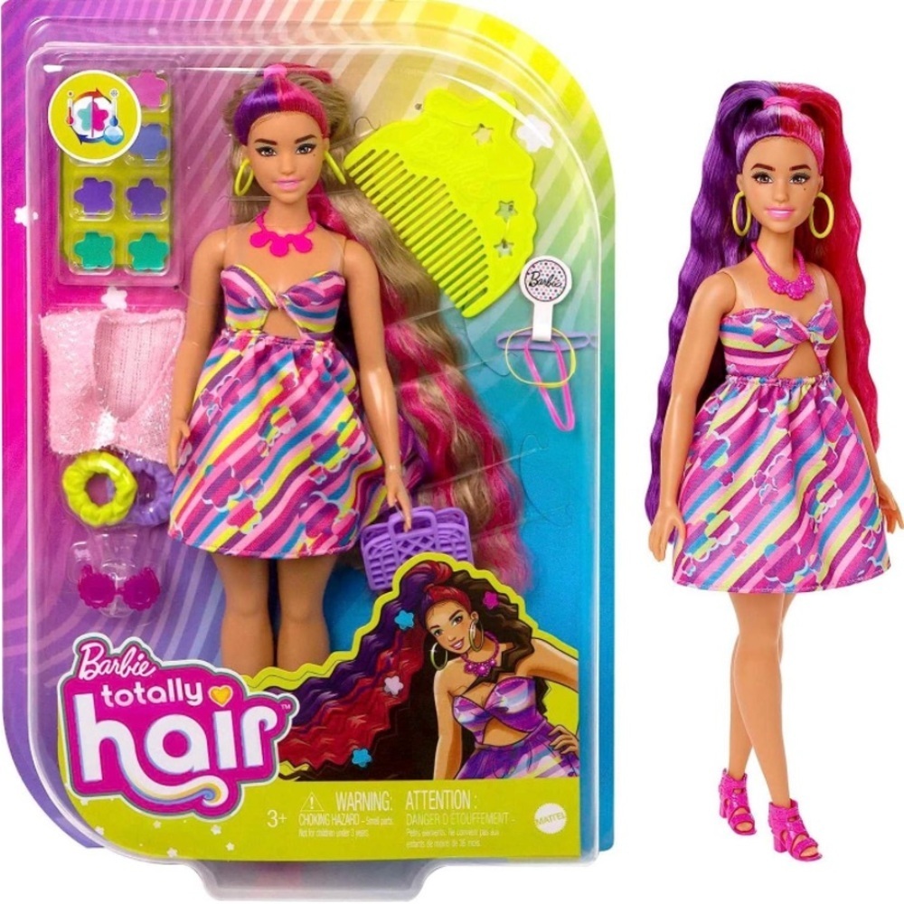 NWT 🎀 BARBIE DOLL ✨ totally Hair barbie doll🤍 come with many accesories 🎀